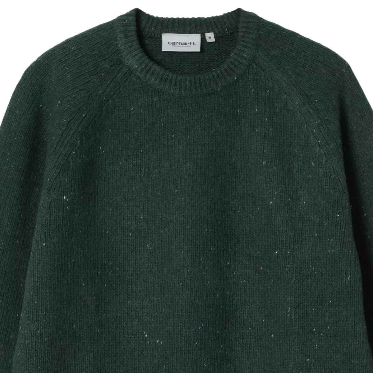 Carhartt WIP Anglistic Sweater - Speckled Dark Scarab