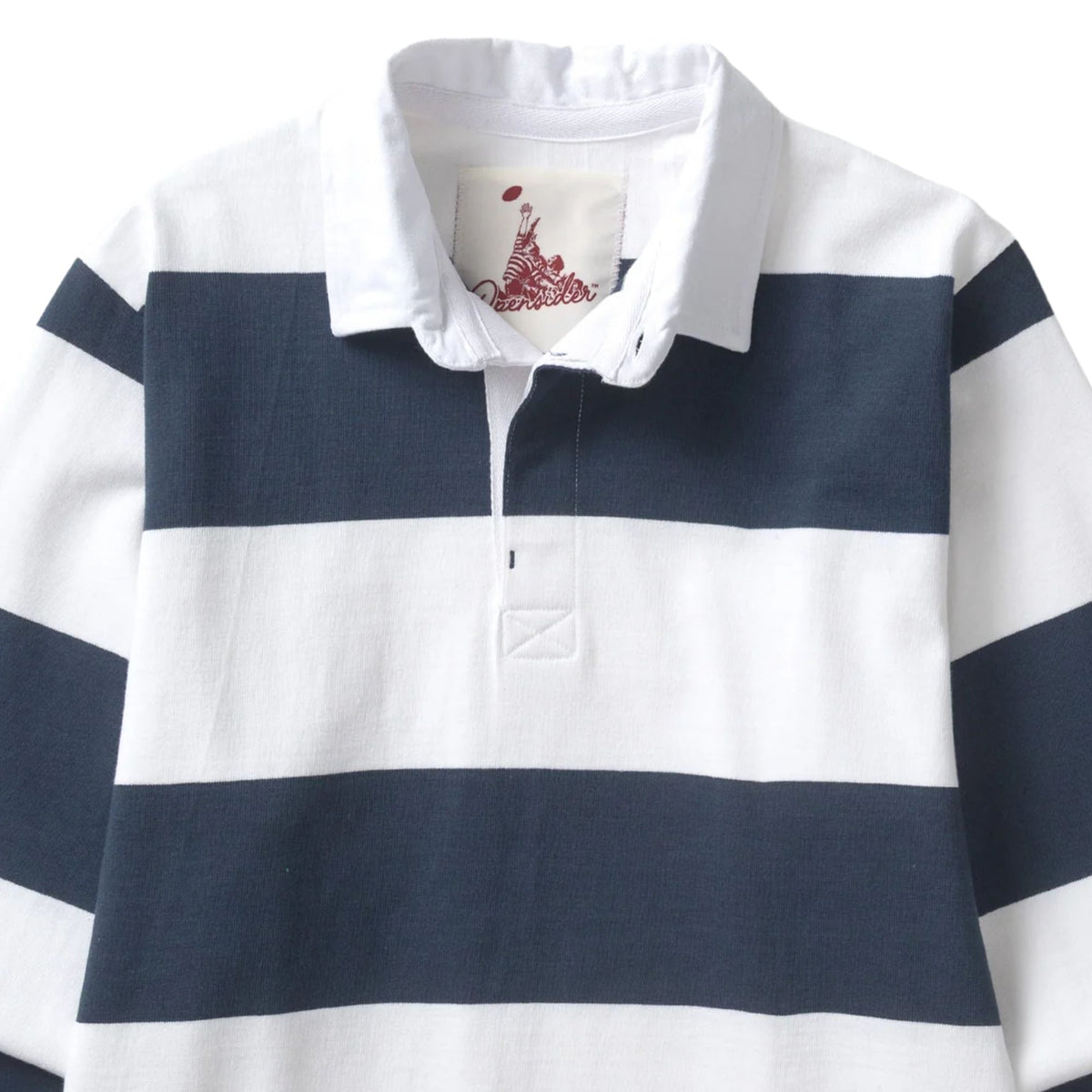 Opensider Classic Rugby Shirt - Blue Wide-Stripe