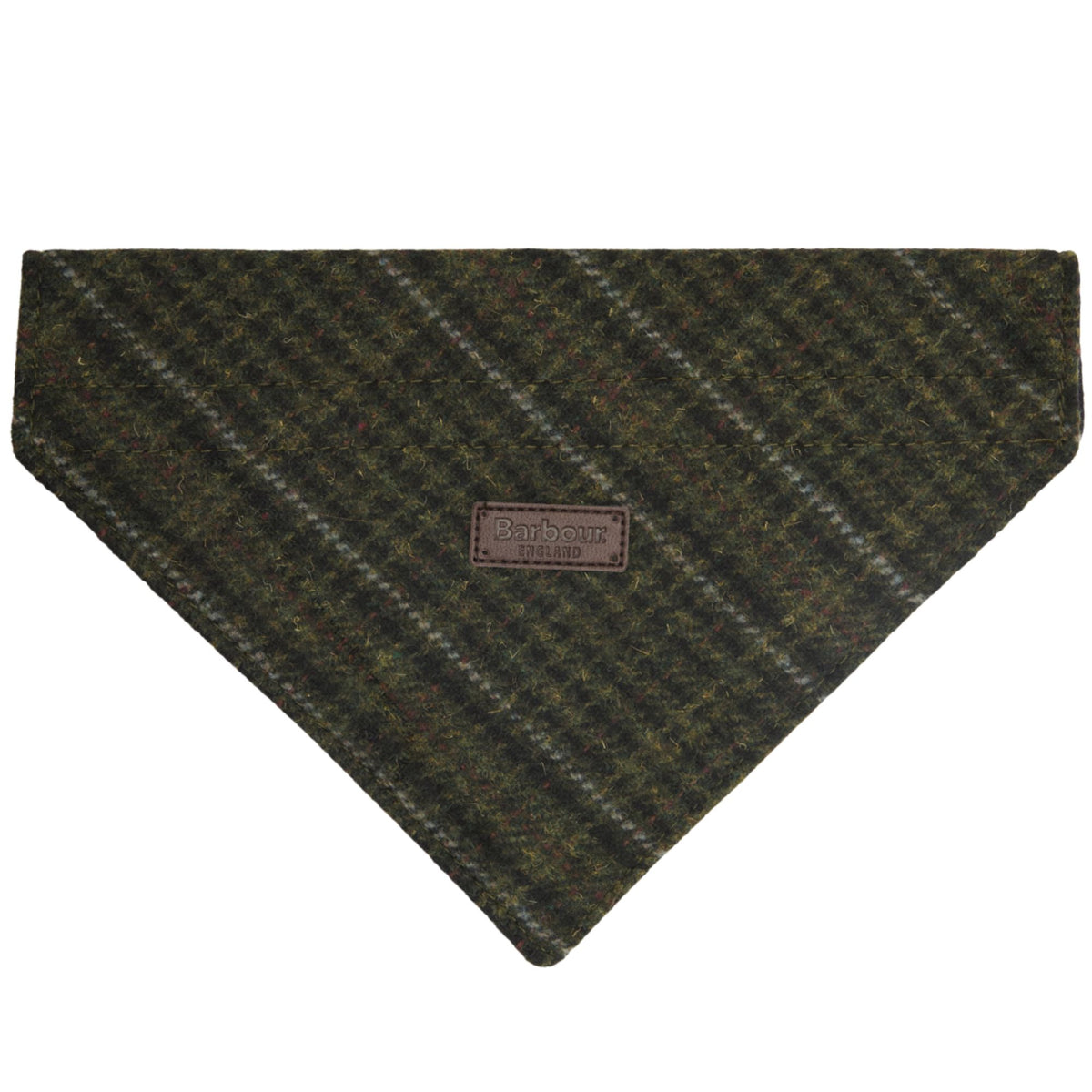 Barbour Wilkin Dog Bandana - Olive Check
