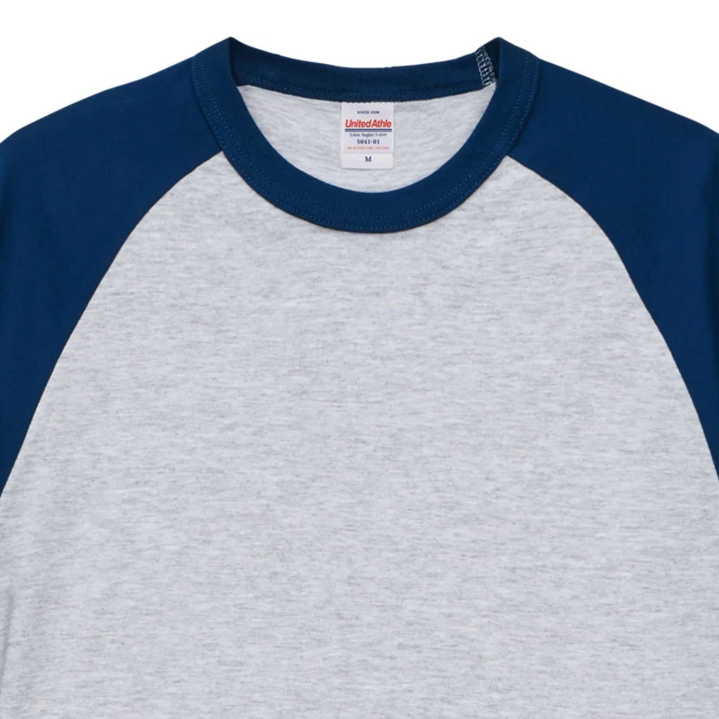 5041 5.6oz Raglan T-Shirt - Ash