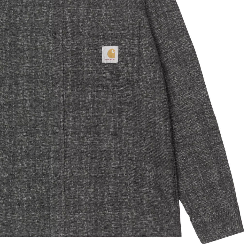 Carhartt WIP Long Sleeve Bagley Shirt - Black
