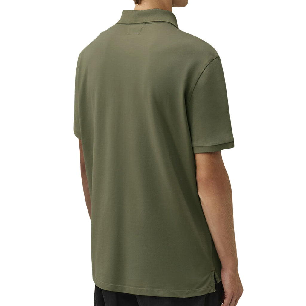 C.P Company Stretch Piquet Short Sleeve Polo - Fallen Rock