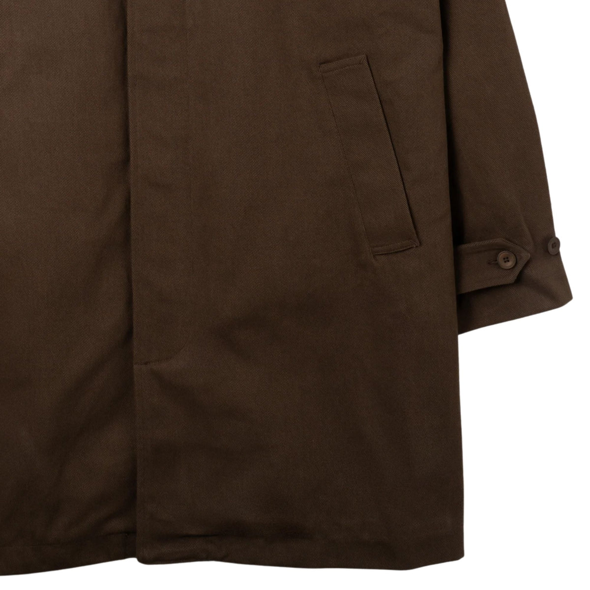 Far Afield Bellow Car Coat  - Brown