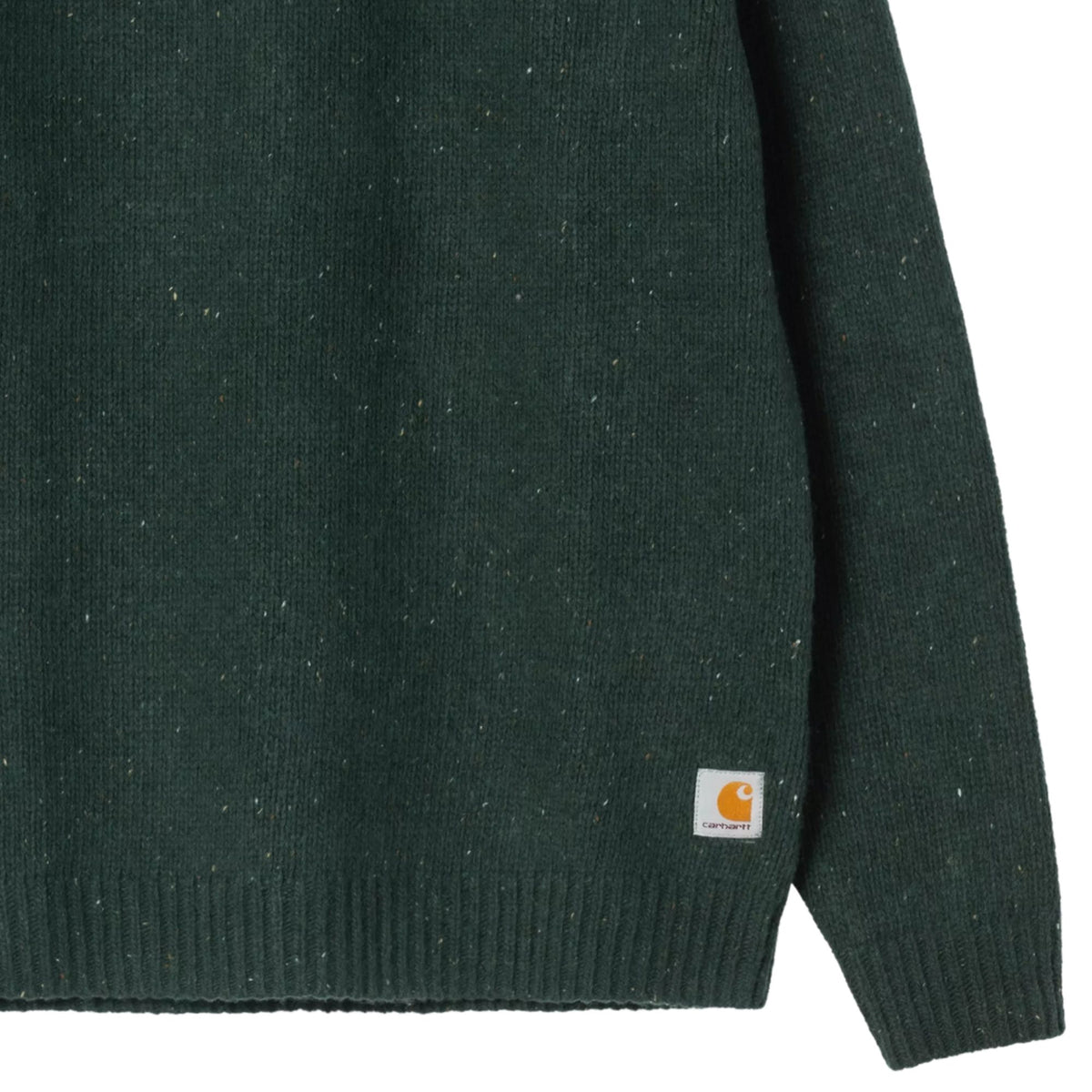 Carhartt WIP Anglistic Sweater - Speckled Dark Scarab
