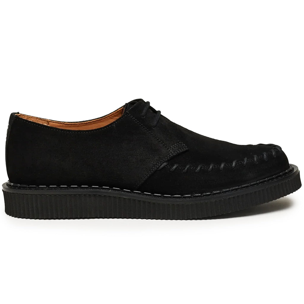 George Cox Dulley Shoes - Black Suede