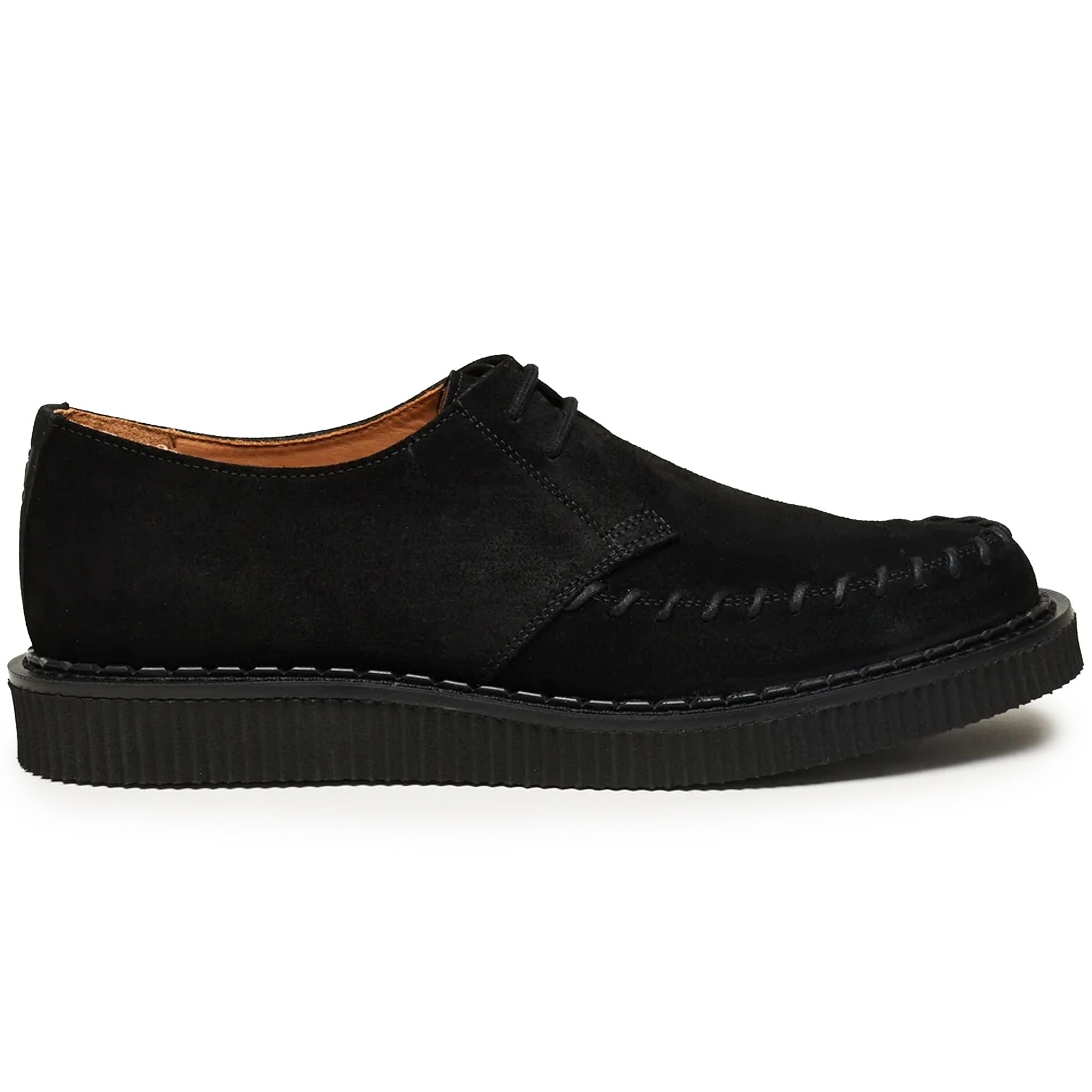 George Cox Dulley Shoes - Black Suede
