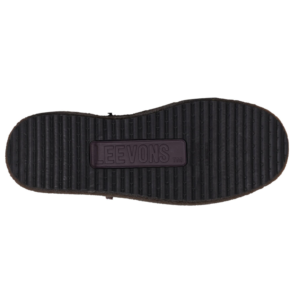 Leevons Bobby Suede Casual Shoes - Dark Brown Suede
