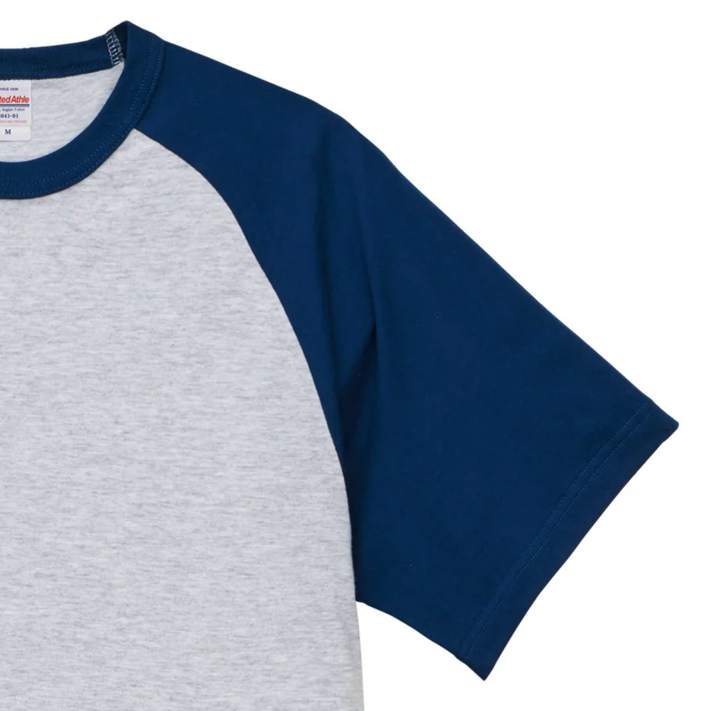 5041 5.6oz Raglan T-Shirt - Ash