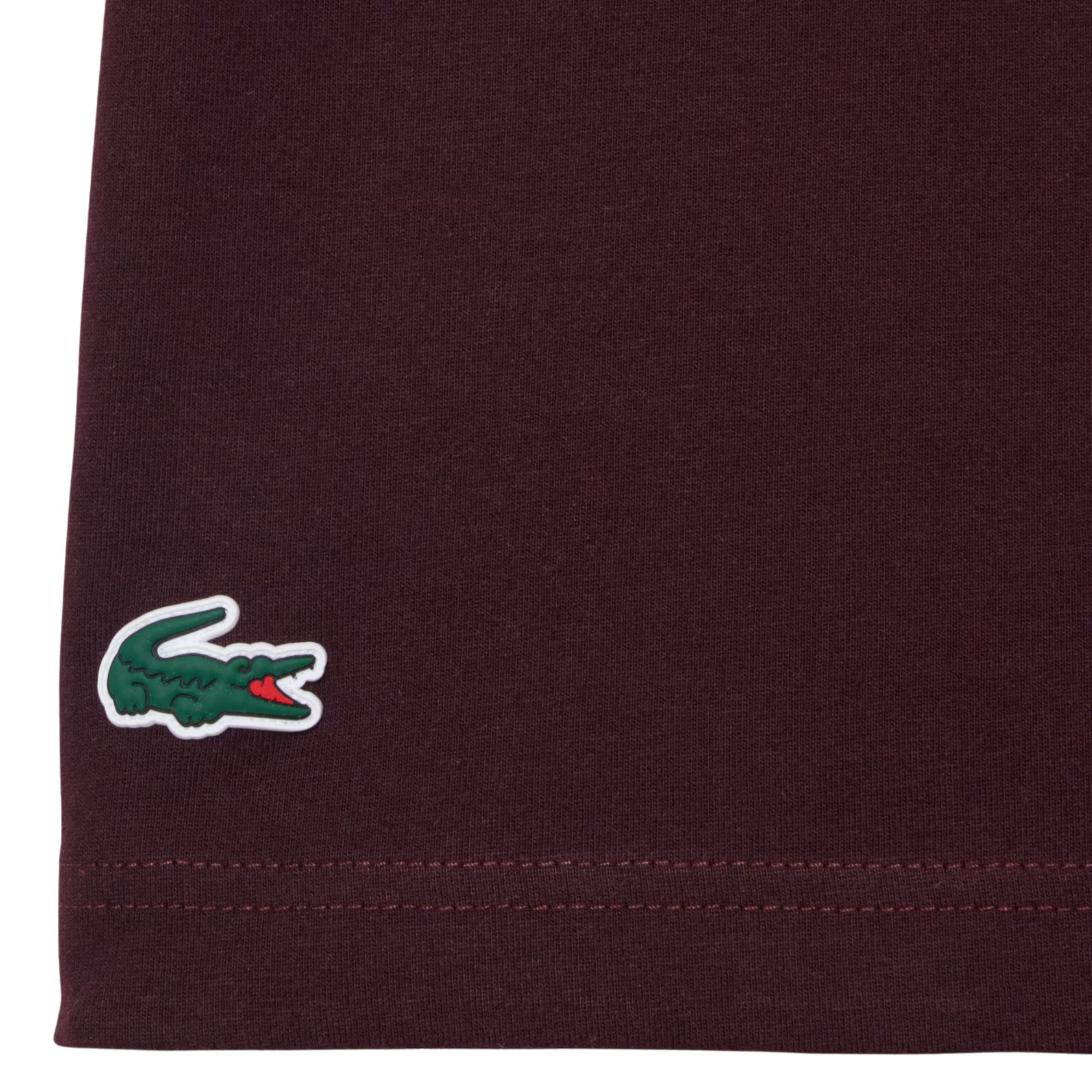 Lacoste Ultra Dry Tennis Heritage Graphic T-Shirt - Merlot