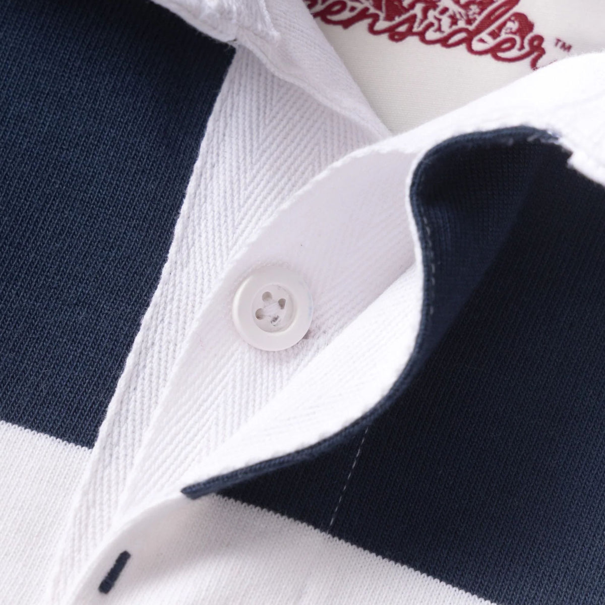 Opensider Classic Rugby Shirt - Blue Wide-Stripe