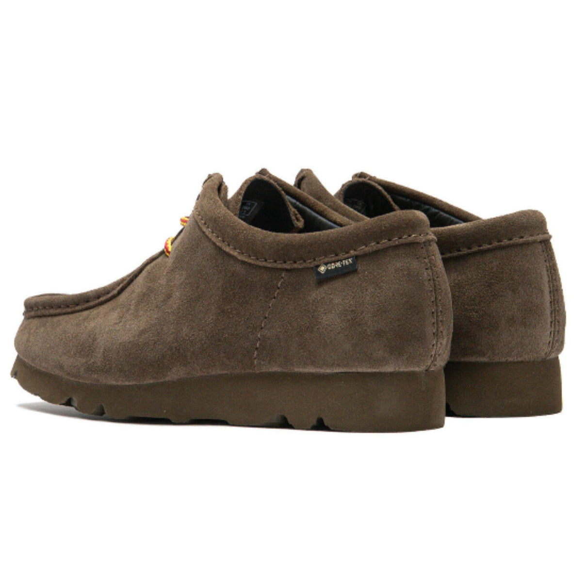Clarks Originals Wallabee Gore-Tex Shoes - Dark Olive Suede