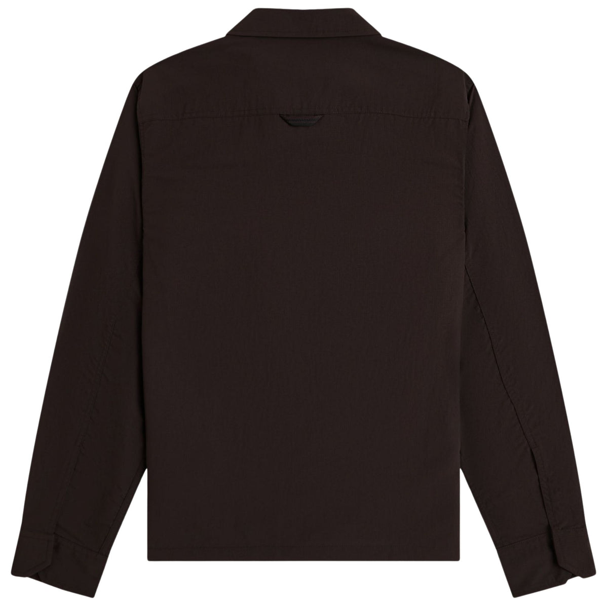 Fred Perry Ripstop Pocket Overshirt - Rich Brown