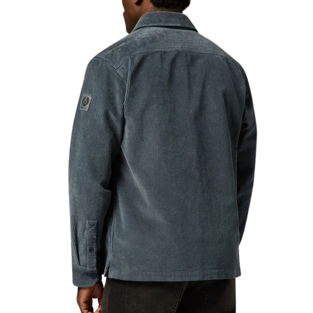 Belstaff Ravine Cotton Corduroy Shirt - Petrol