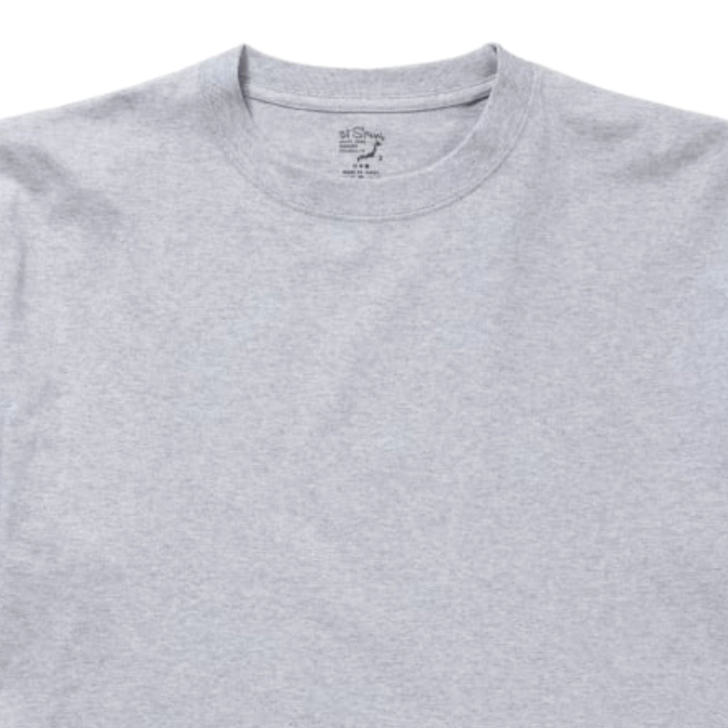 OrSlow Short Sleeve T-Shirt - Heather Grey