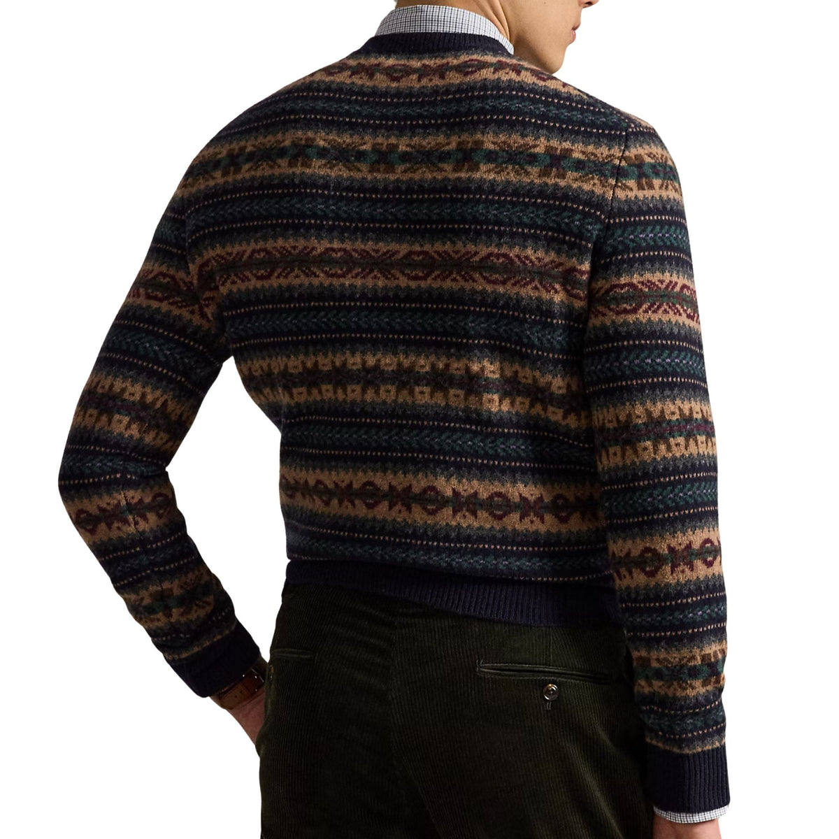 Polo Ralph Lauren Fair Isle Wool Jumper - Navy Combo