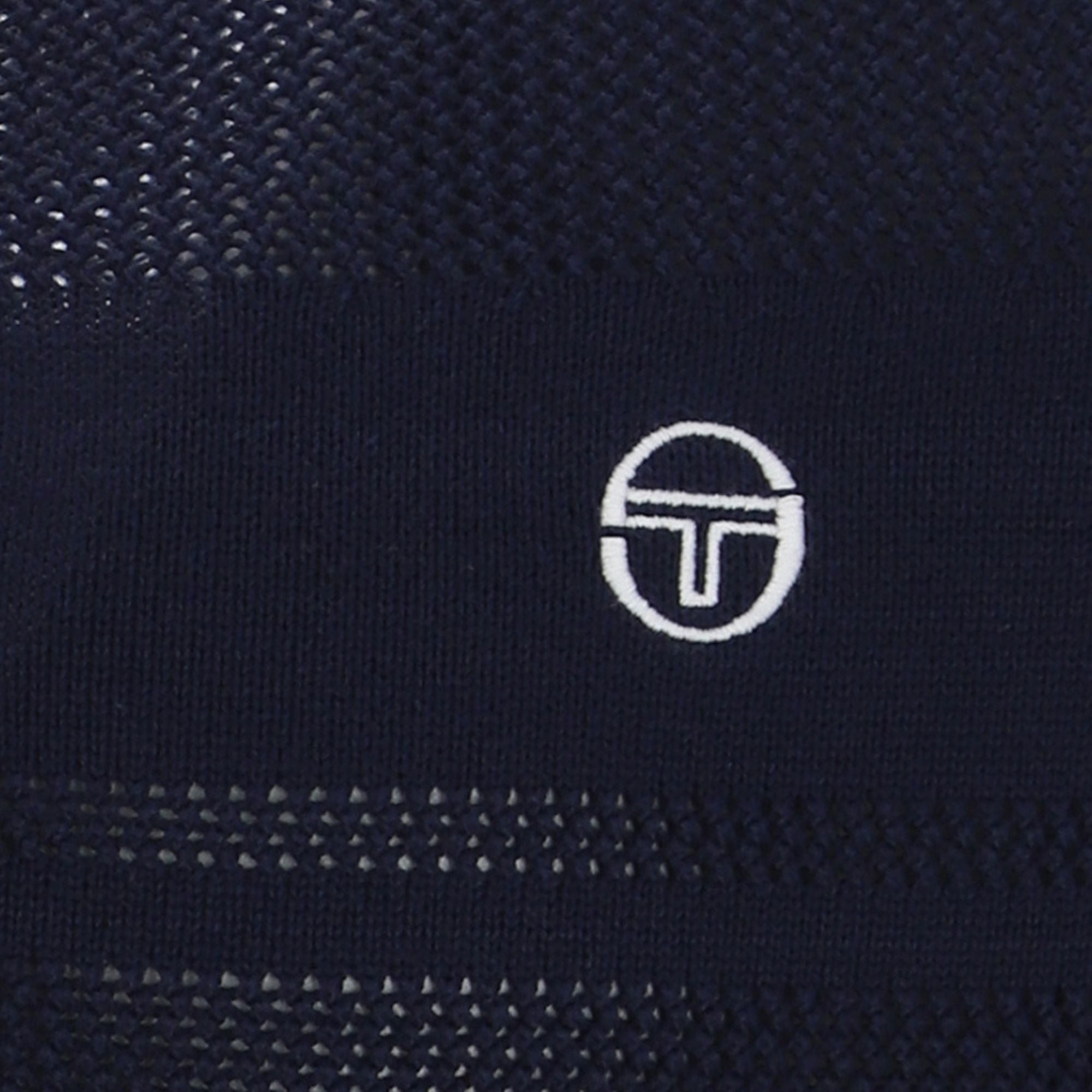 Sabino Knit Polo Shirt - Maritime