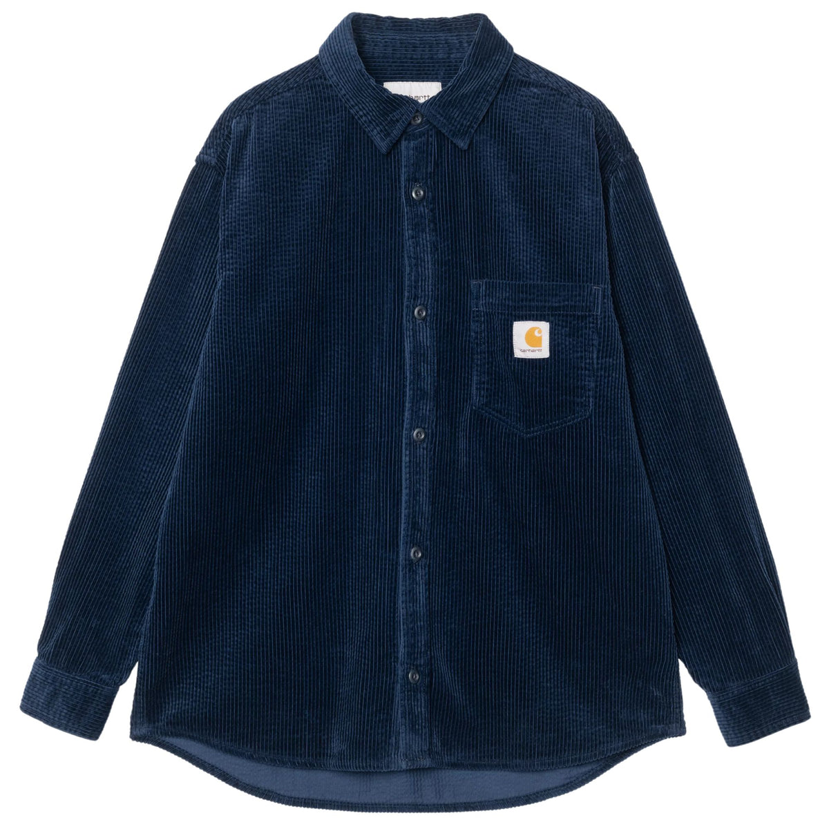 Carhartt WIP Long Sleeve Loyde Shirt - Dark Navy