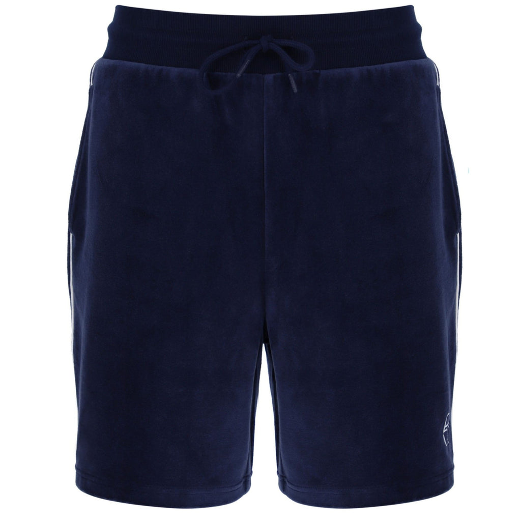 Sergio Tacchini Tasso Velour Short - Maritime Blue