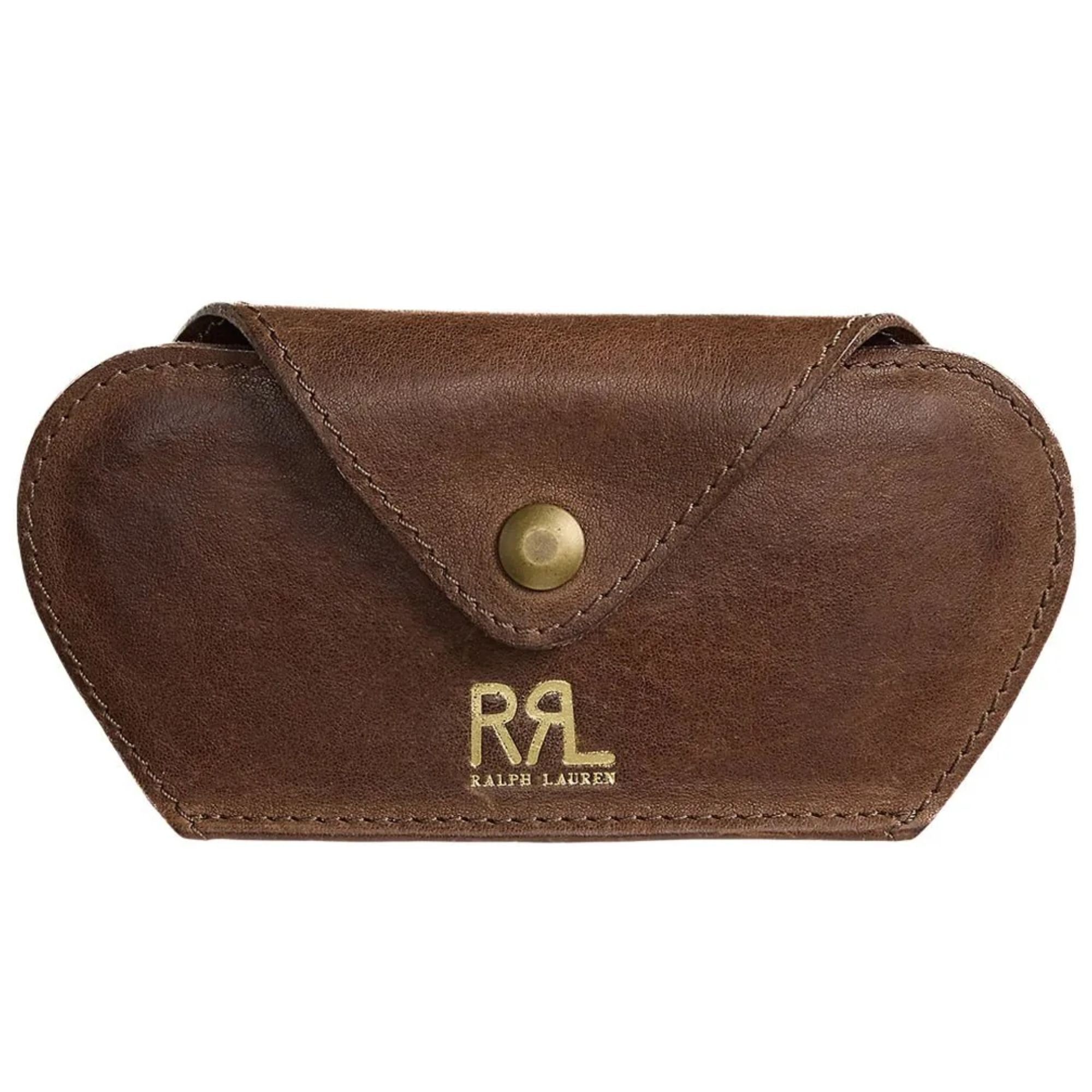 RRL by Ralph Lauren Travel Case Pouch - Mahogany 417101-DKM