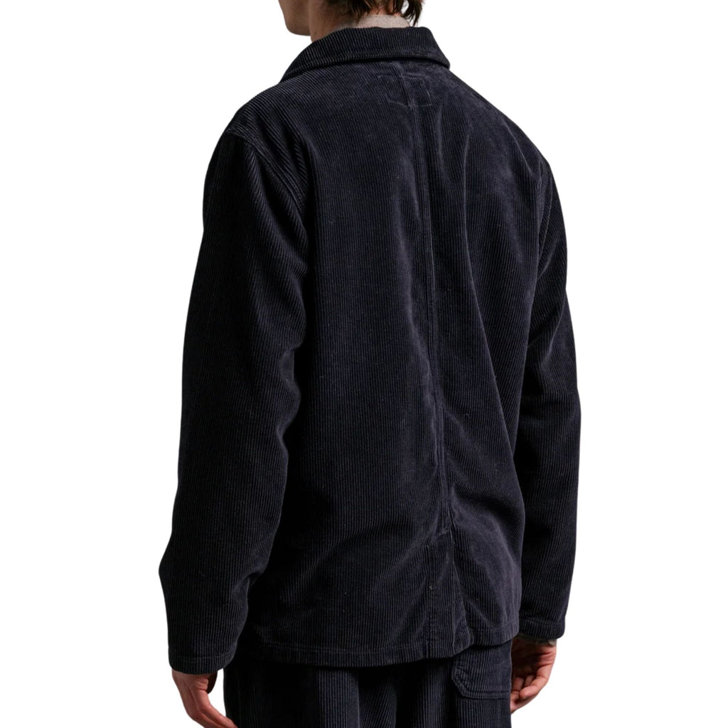 Kestin 8-Wale Organic Corduroy Huntly Jacket - Ink Navy