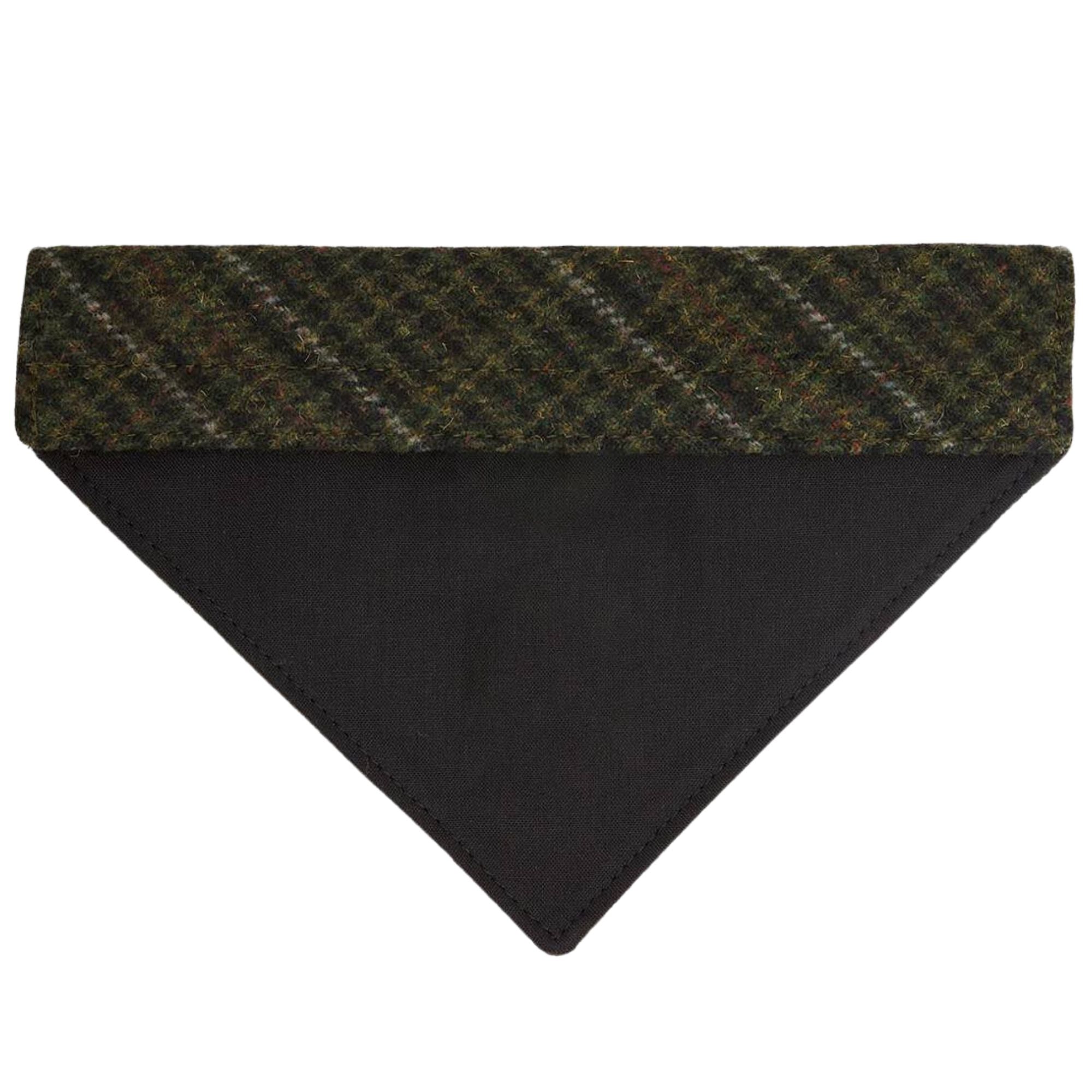 Barbour Wilkin Dog Bandana - Olive Check