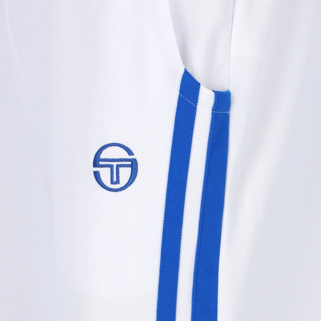 Sergio Tacchini Damarindo Track Pant - White/Princess Blue