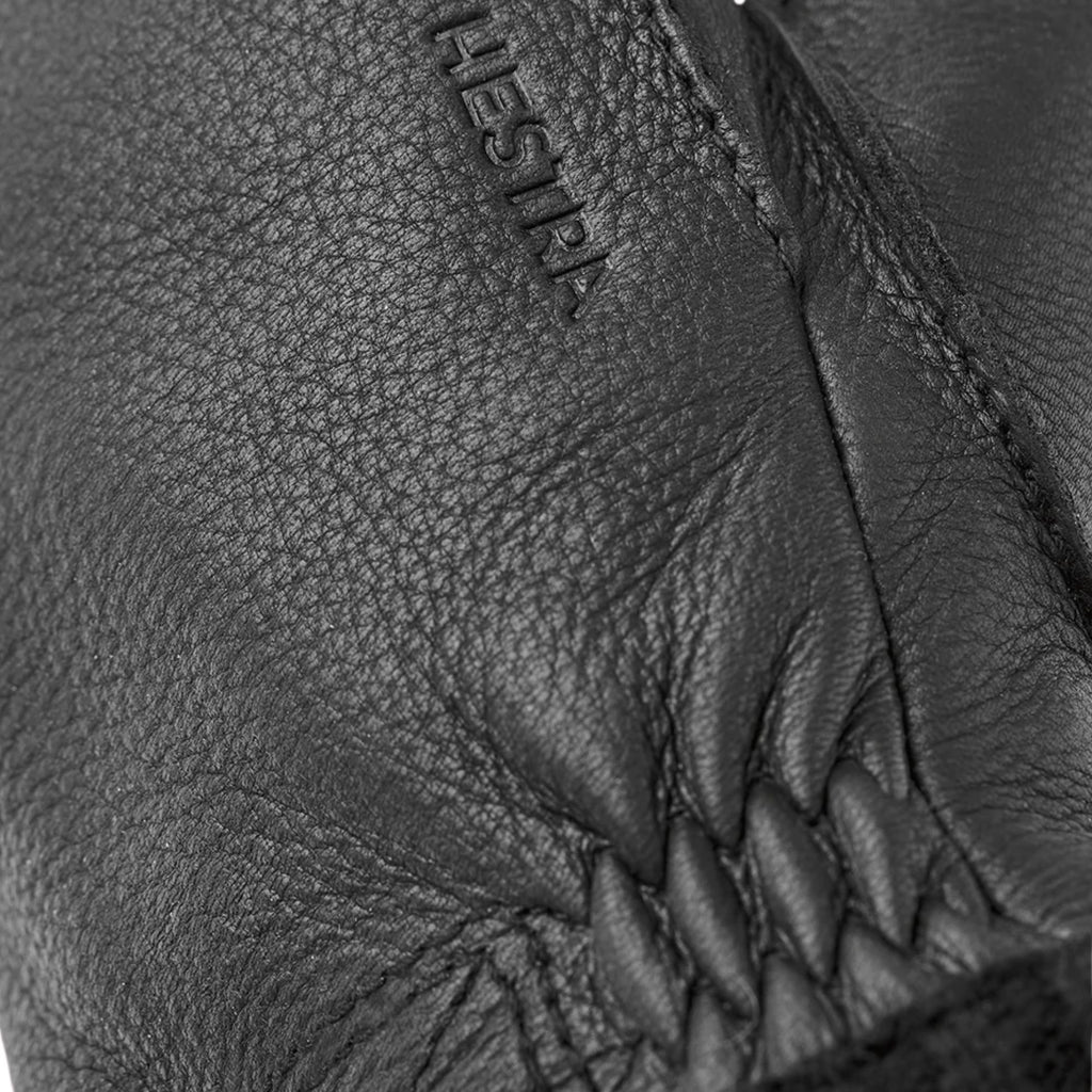Hestra Deerskin Primaloft Rib Gloves - Black