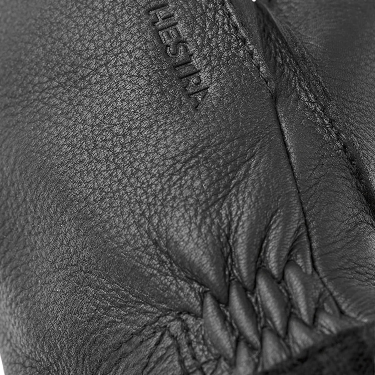 Hestra Deerskin Primaloft Rib Gloves - Black