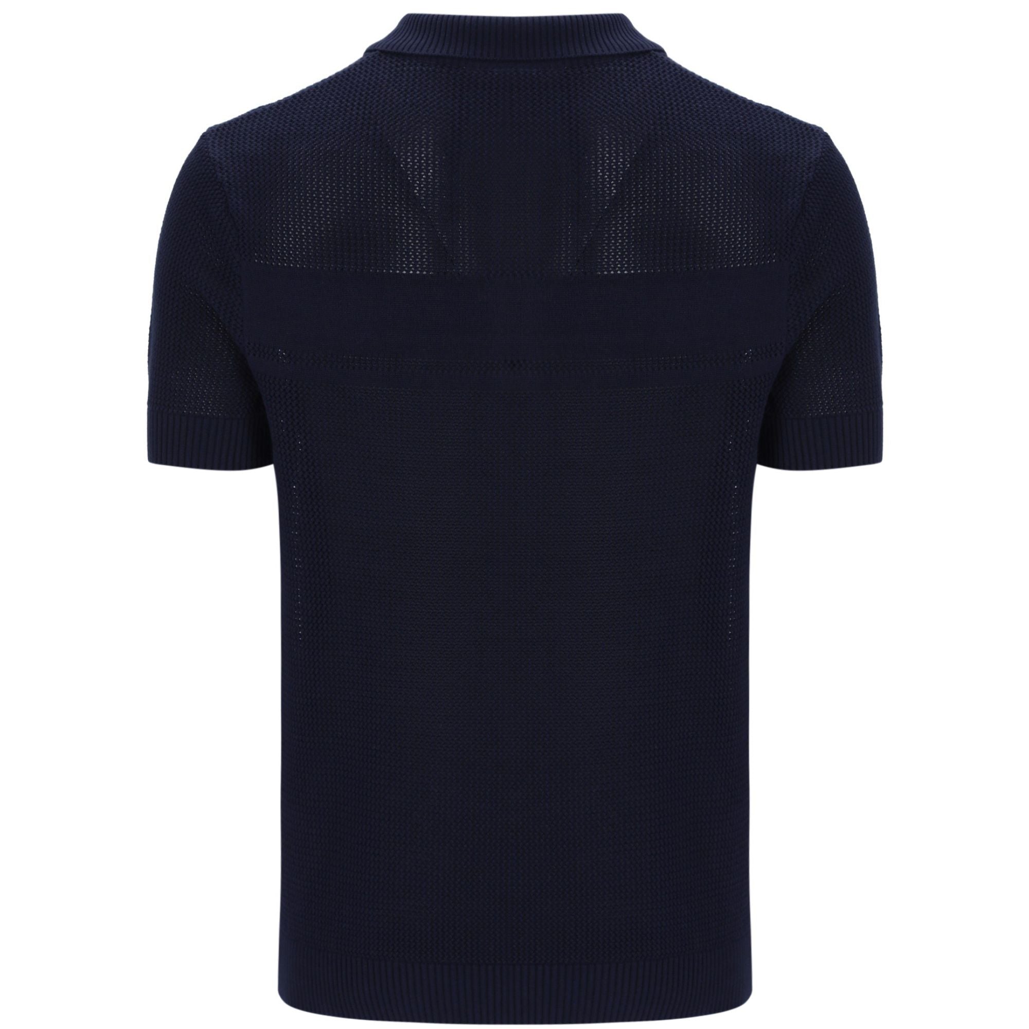 Sabino Knit Polo Shirt - Maritime