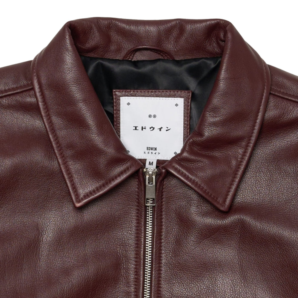 Edwin Dogma Jacket - Burgundy