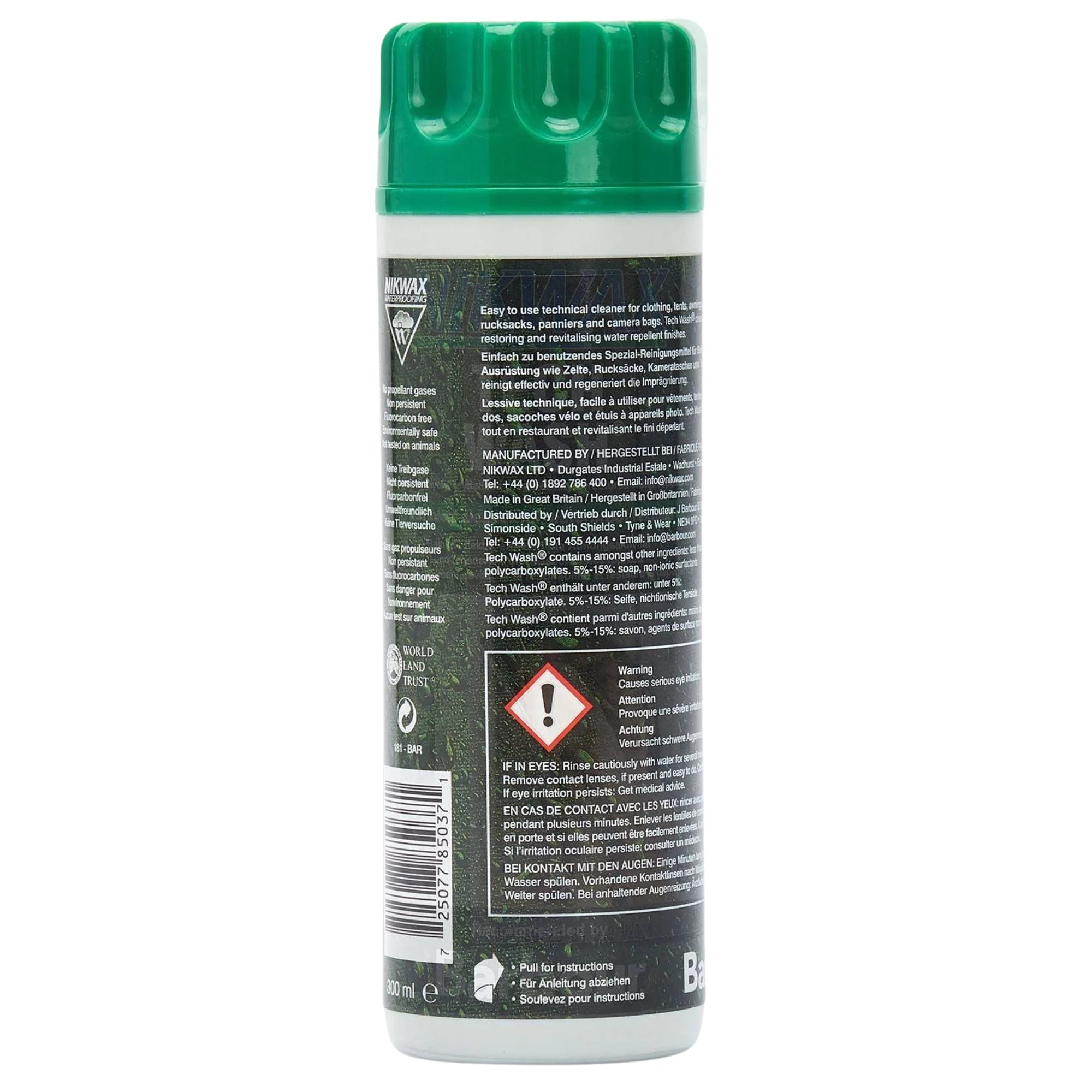 Barbour Nikwax Tech Wash - Multi