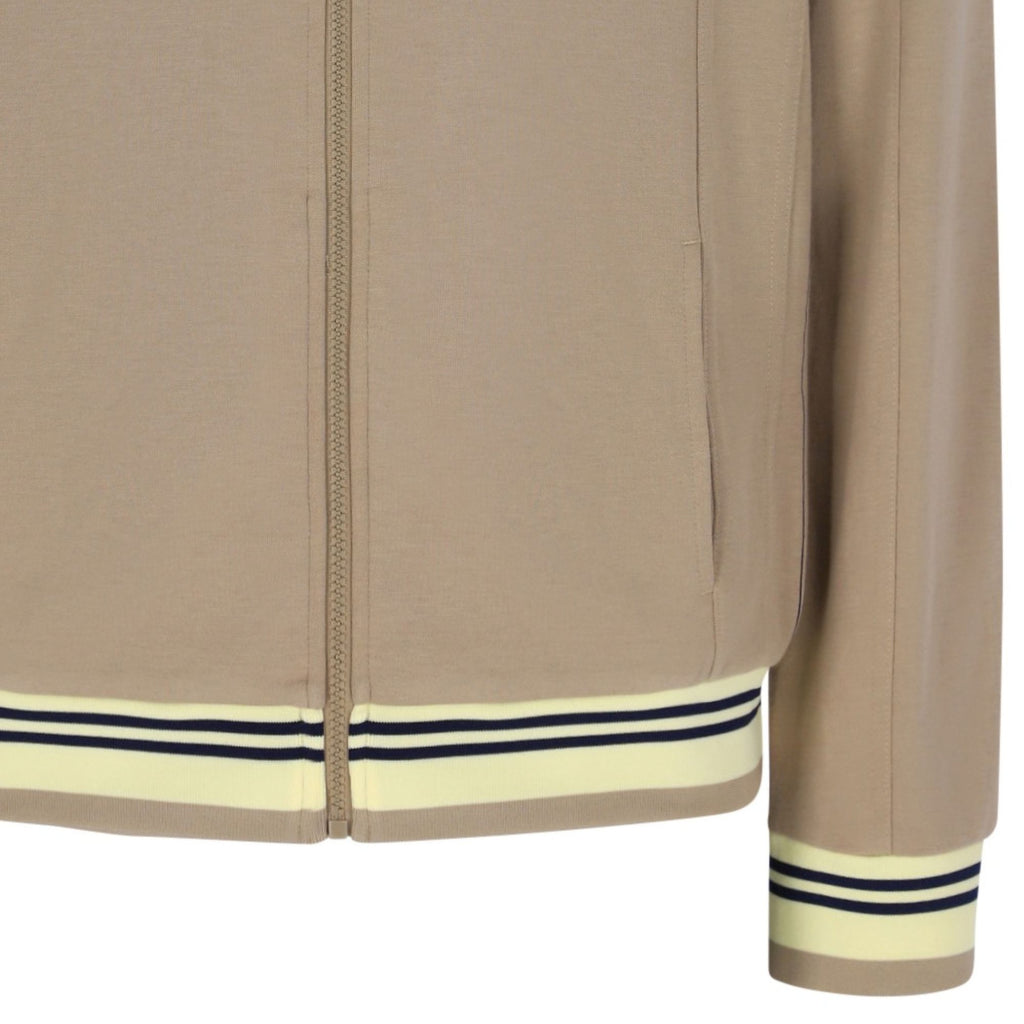 Fila Vintage Settanta Baseball Track Top - Cream