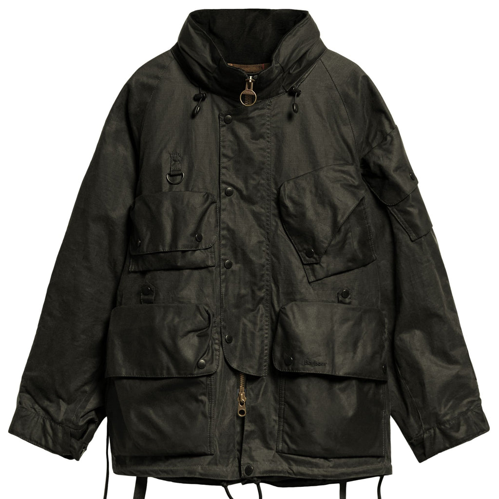 Barbour x Norbit Ripstop Wax Jacket - Olive