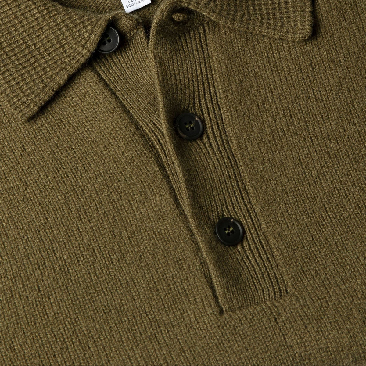 Sunspel Lambswool Polo Shirt - Uniform