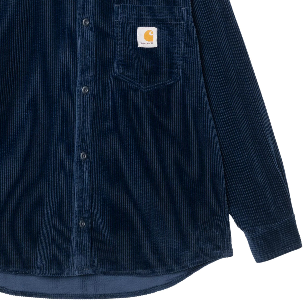 Carhartt WIP Long Sleeve Loyde Shirt - Dark Navy