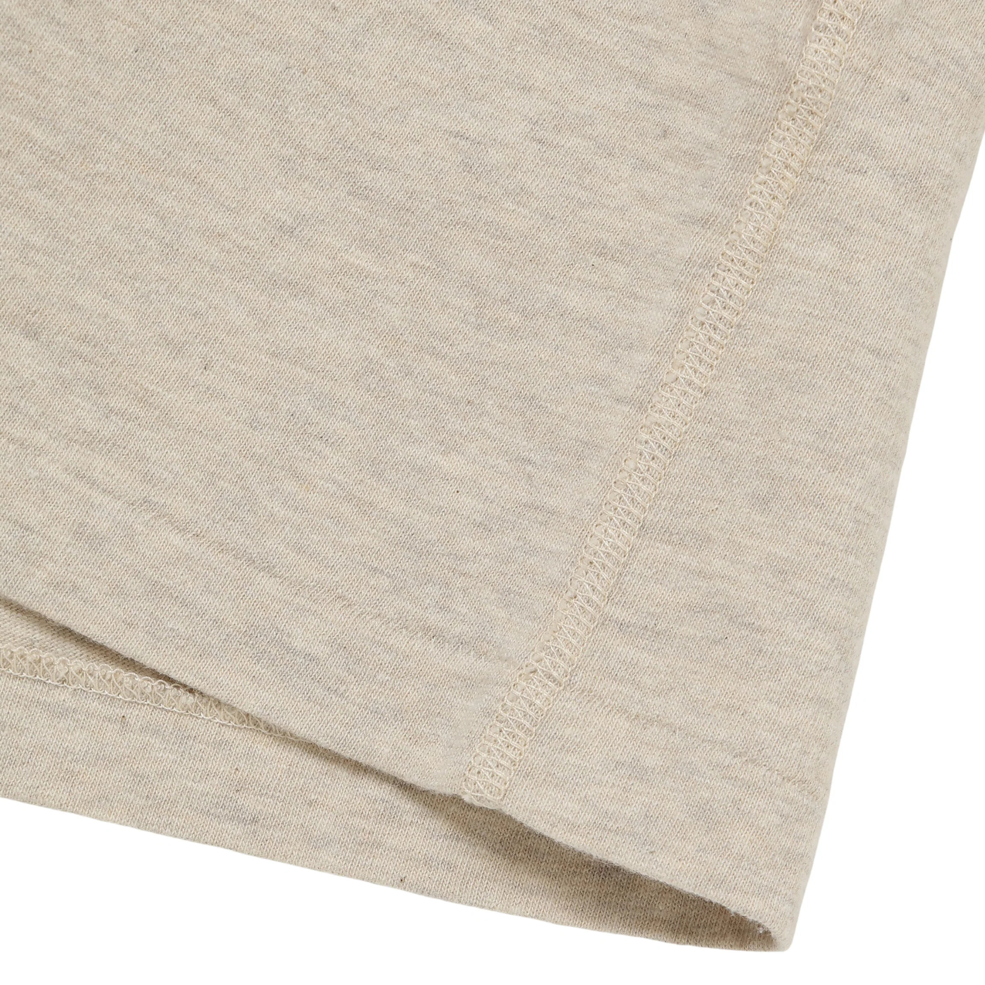 Recycled Cotton Foxfibre® Ringer T - Stone