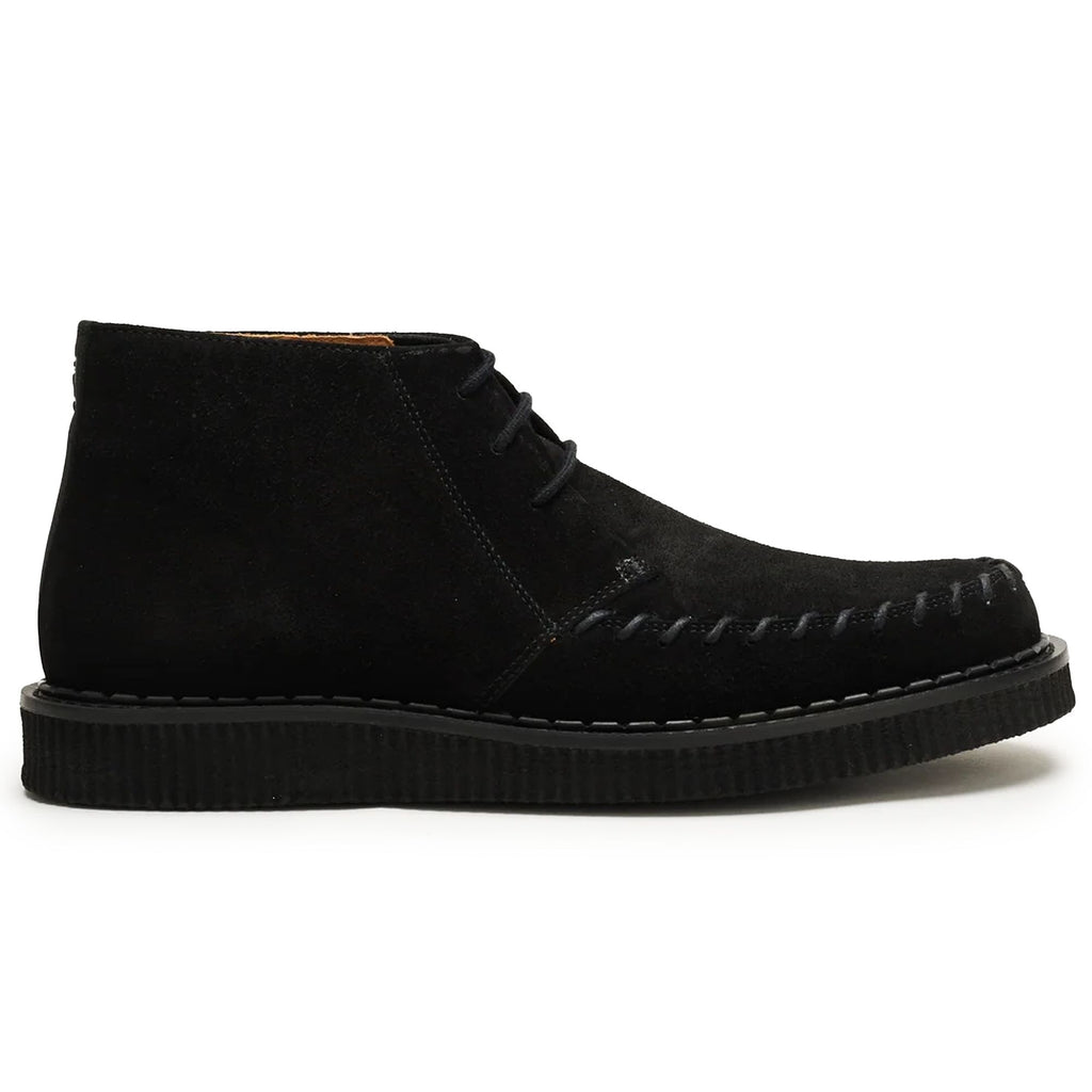 George Cox Dulley Chukka Shoes - Black Suede