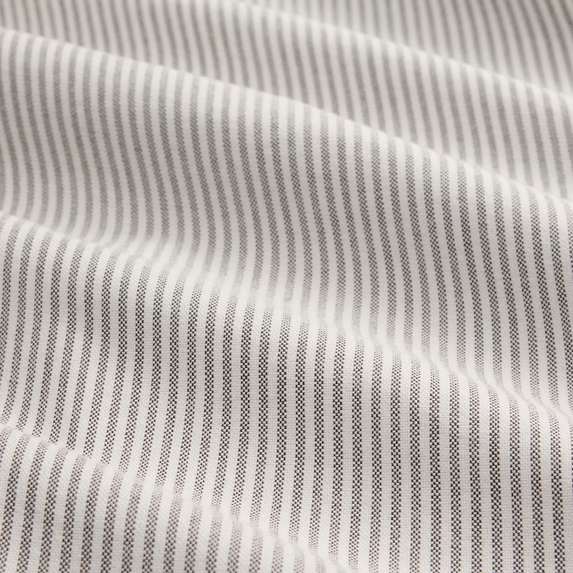 Polo Ralph Lauren Custom Fit Striped Oxford Shirt - Nutmeg Brown/White