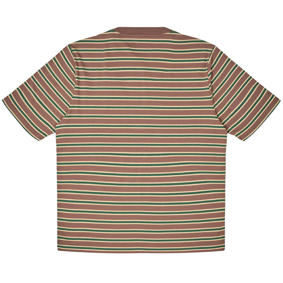Albam Tame Stripe T-Shirt - Walnut