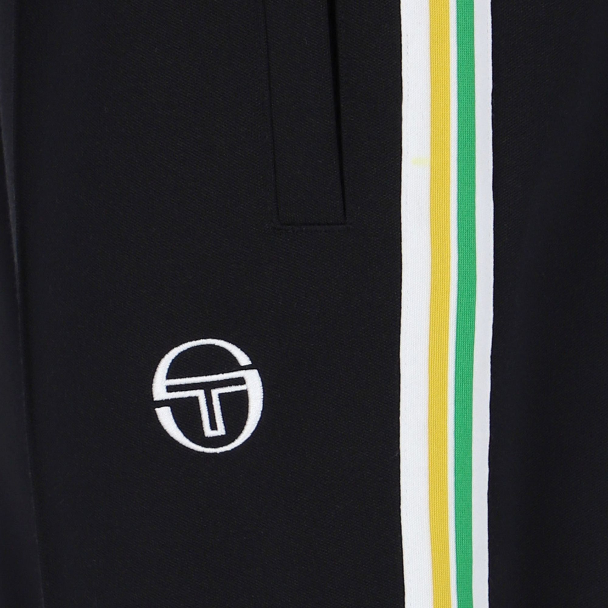 Sergio Tacchini Franco Track Pant - Black/White