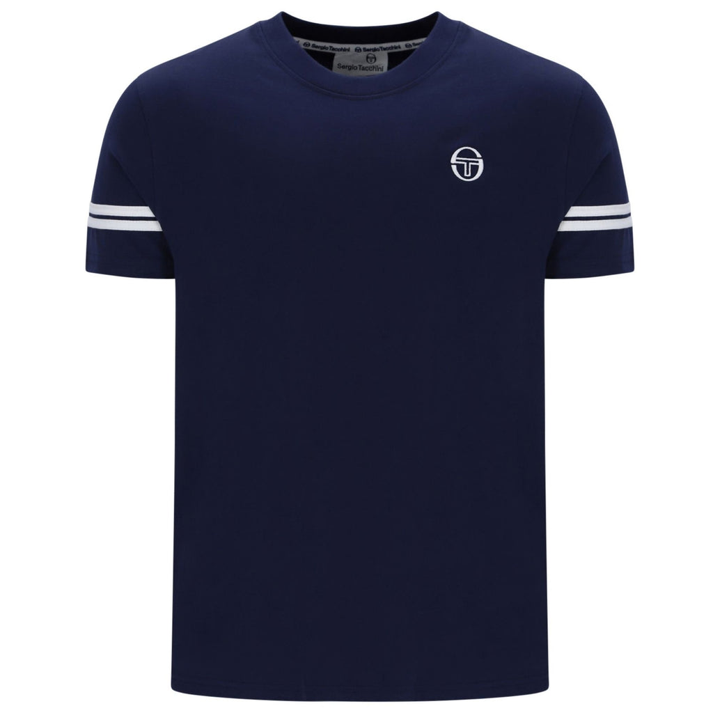 Sergio Tacchini Grello T-Shirt - Maritime Blue/White