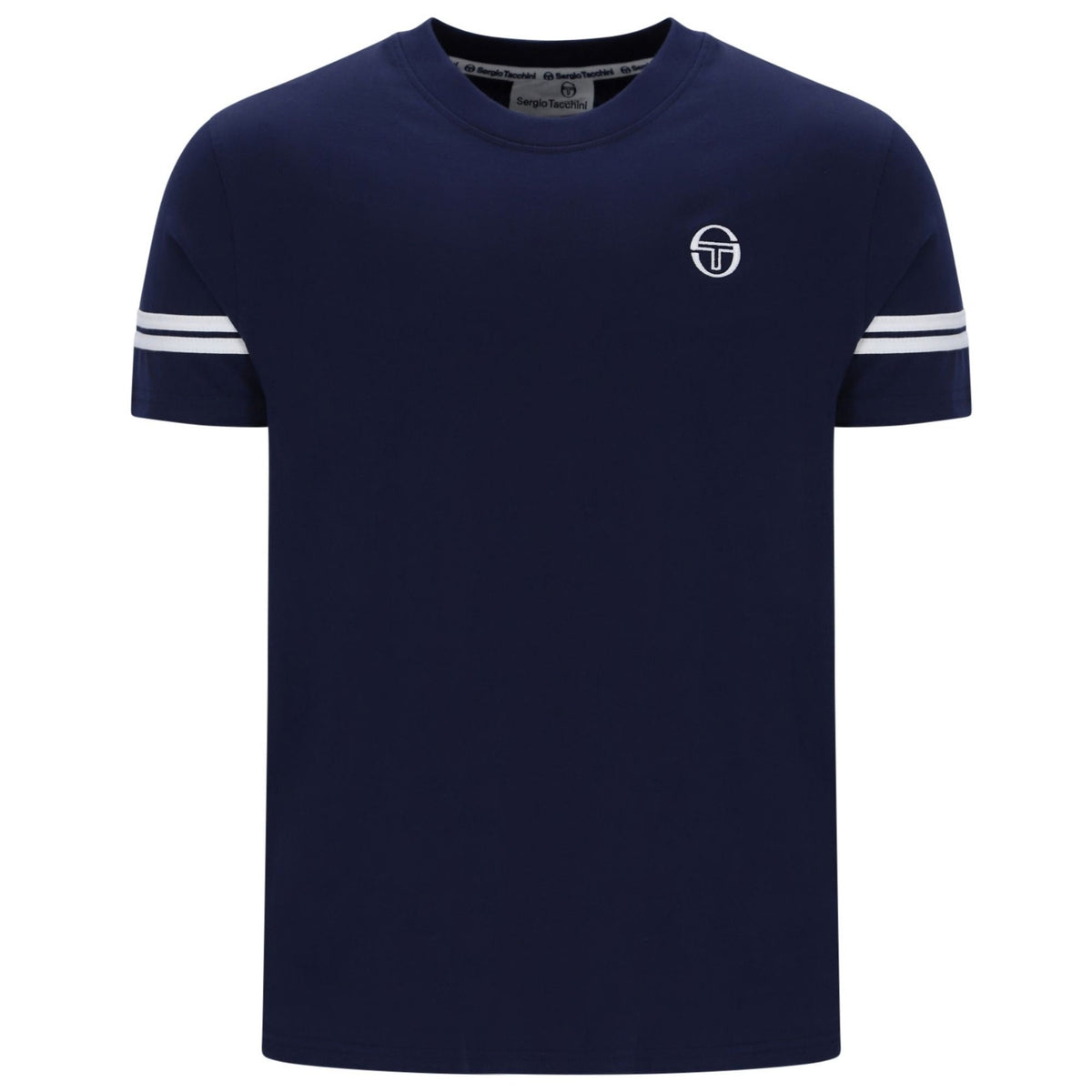 Sergio Tacchini Grello T-Shirt - Maritime Blue/White