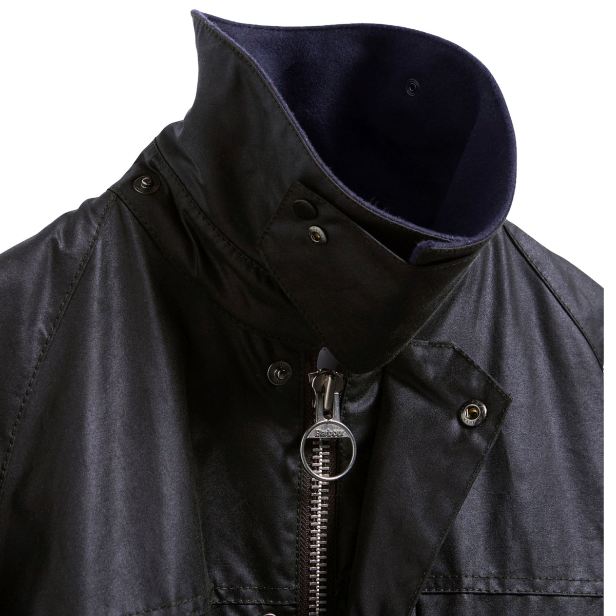Barbour x A.P.C Beaufort Wax Jacket - Dark Navy