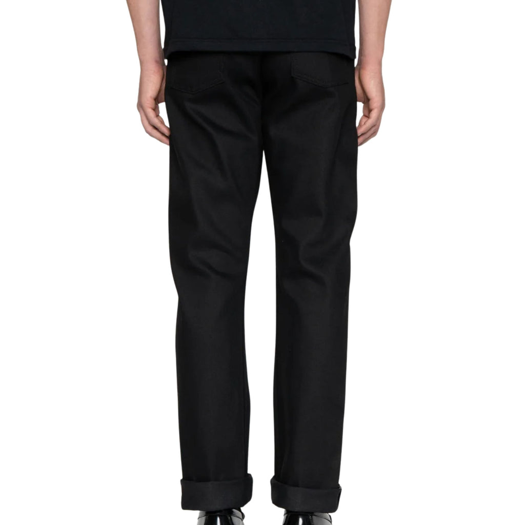 Naked and Famous Denim True Guy Black Cobra Stretch Selvedge - Black