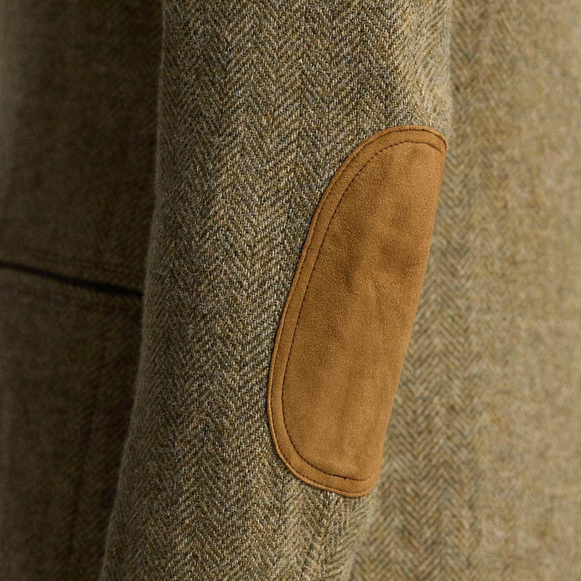RRL by Ralph Lauren Unconstructed Suede-Trim Blazer - Brown