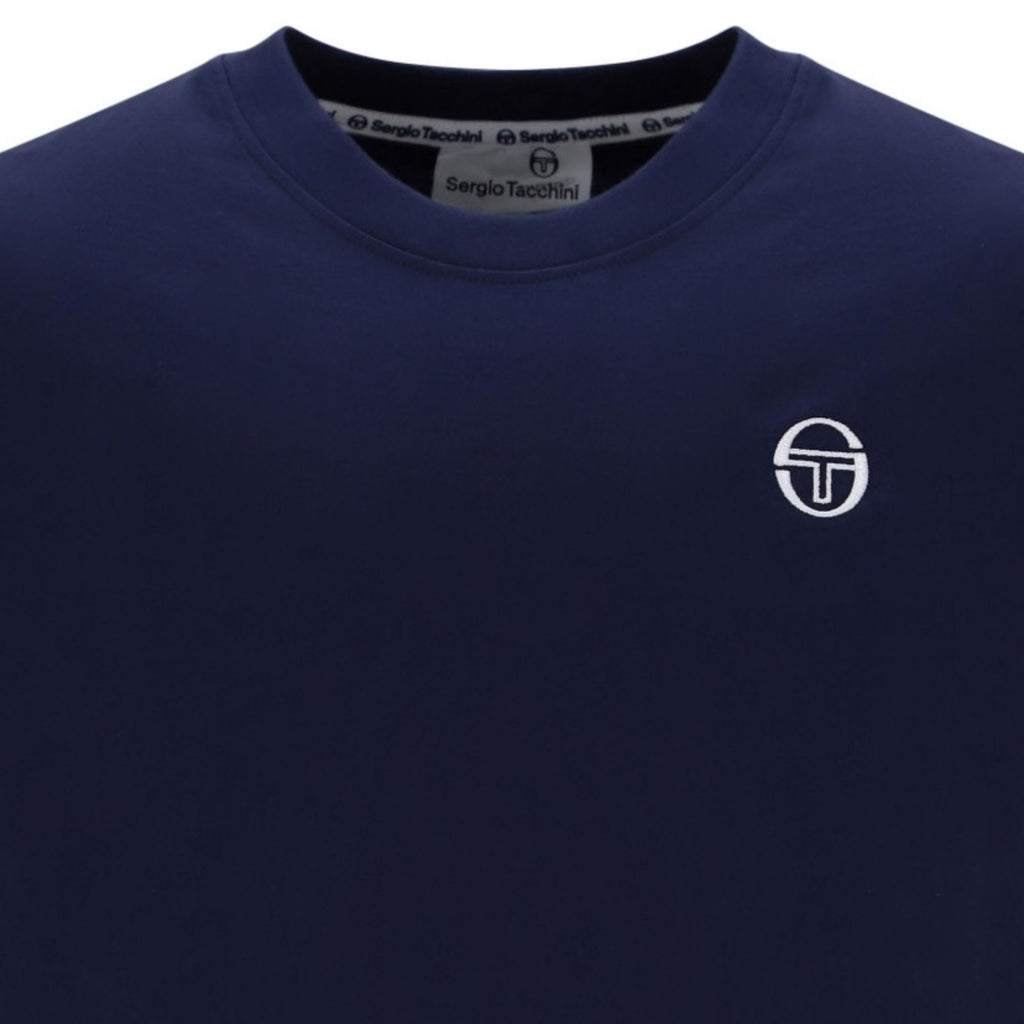 Sergio Tacchini Grello T-Shirt - Maritime Blue/White