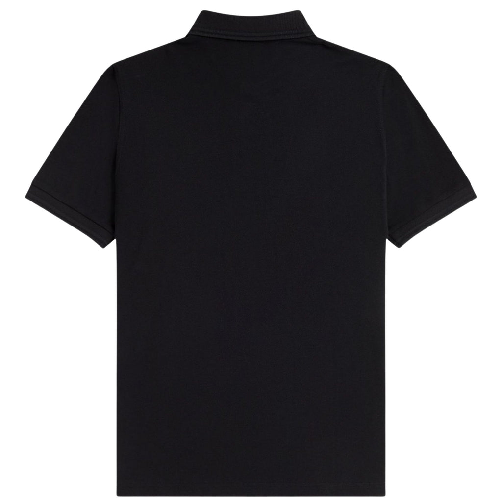 Fred Perry M12 Twin Tipped Shirt - Black/Black