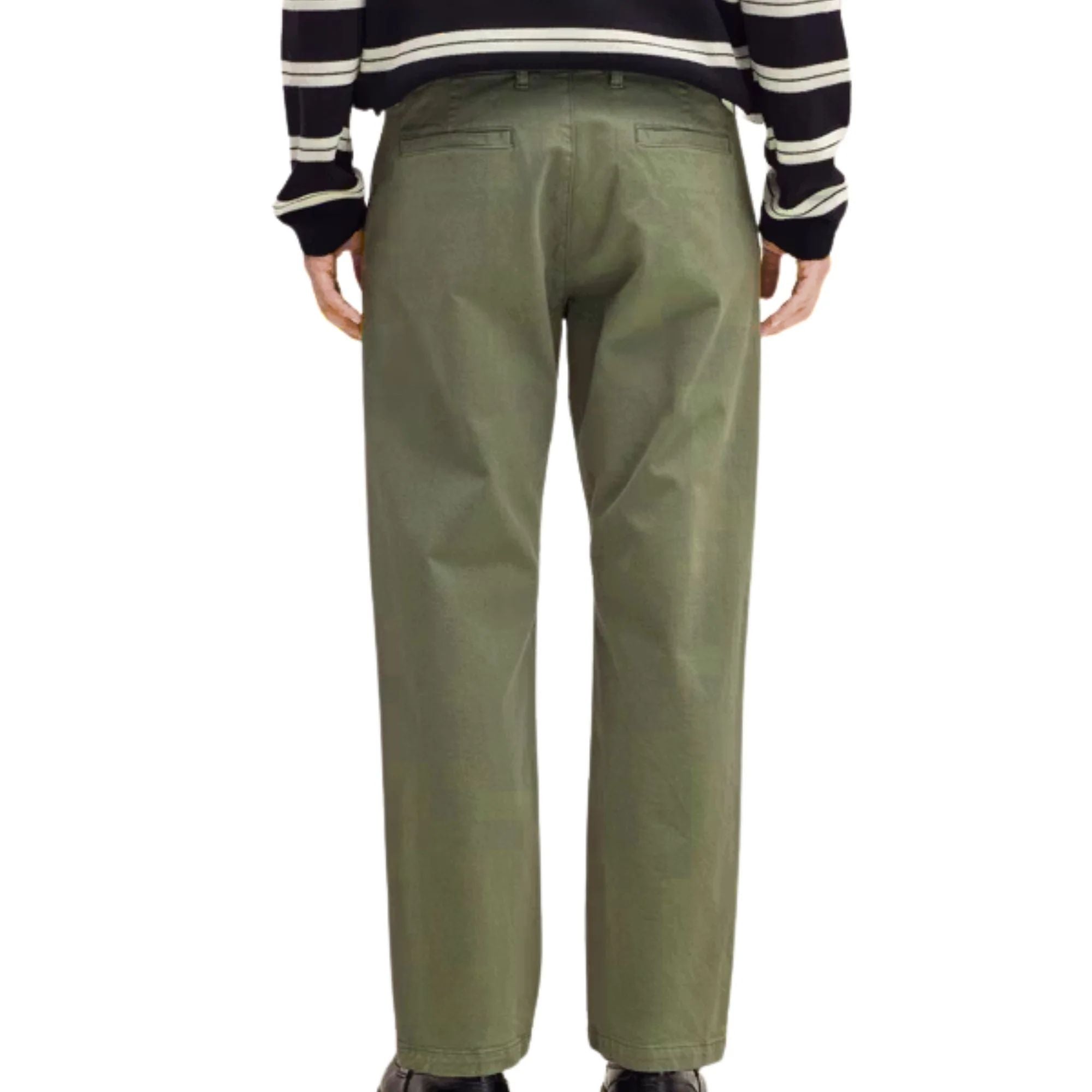 NN07 Aden Straight Leg Regular Fit Chino - Capers