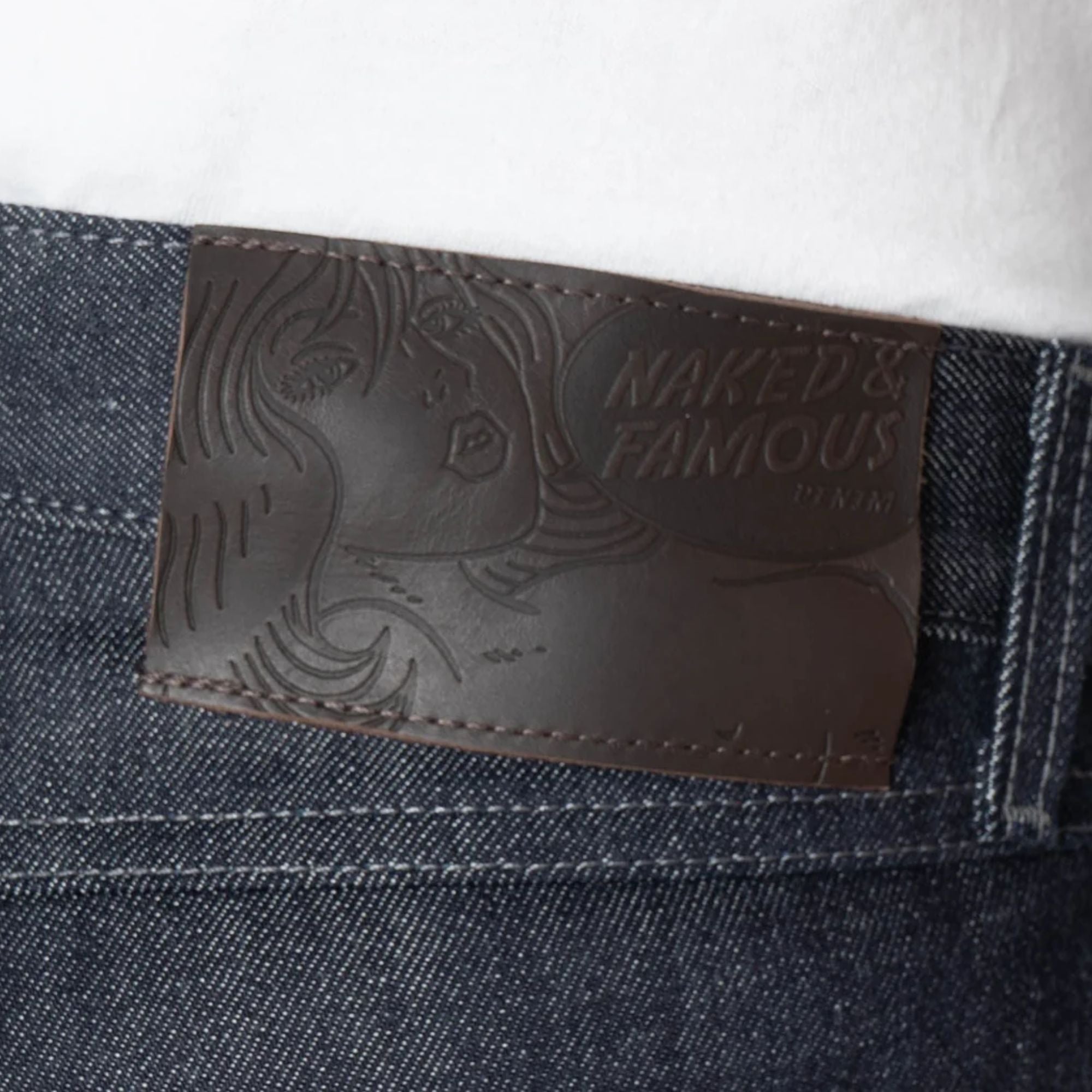Naked and Famous Denim True Guy Indigo Selvedge - Indigo