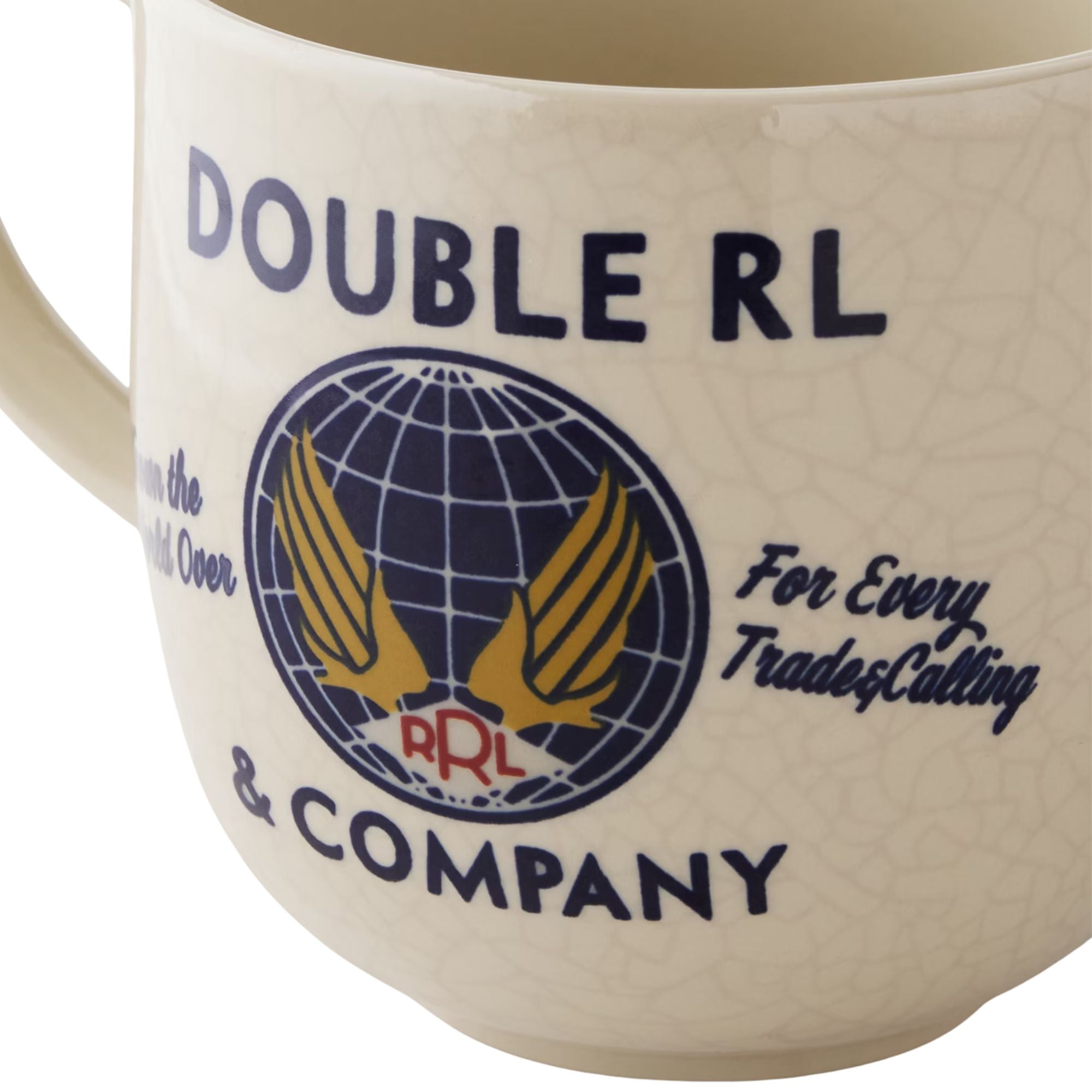 RRL by Ralph Lauren Winged-Logo Mug - Cream